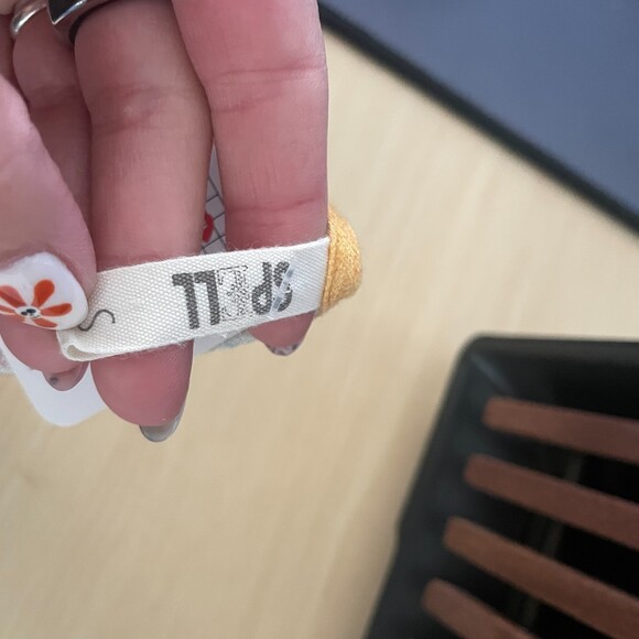 Spell & The Gypsy Cropped Floral Wrap Top Small - Picture 6 of 8